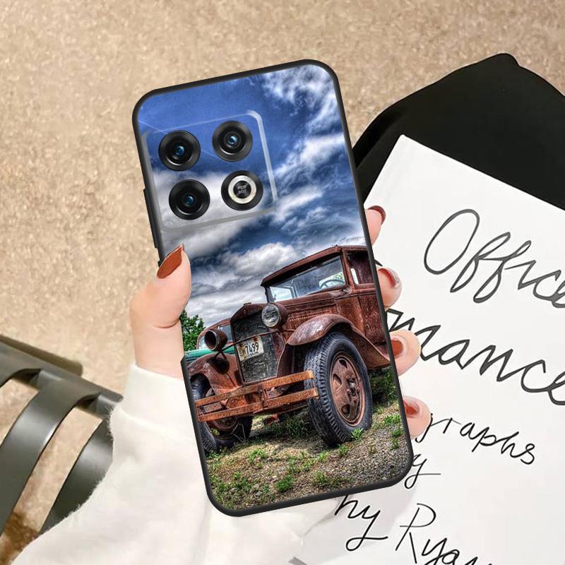 

Old Retro Tractors Car Case For OnePlus 15 R 12 12R 13T 13 13R 11 10 Pro 10T 8T Nord 5 CE 2 3 4 Lite N20 N30 Cover OnePlus Nord CE4