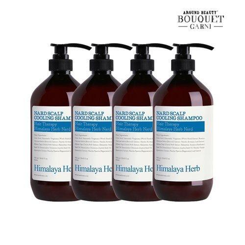 [BOUQUET GARNI] Himalayan Herbal Nard Scalp Cooling Shampoo 1000ml x4_631392