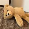 Hair Claw Cartoon Plush Bear Doll Bowknot Decor Hair Clip Clamping Tooth Design Strong Grip Hair Pin Hair Accessory