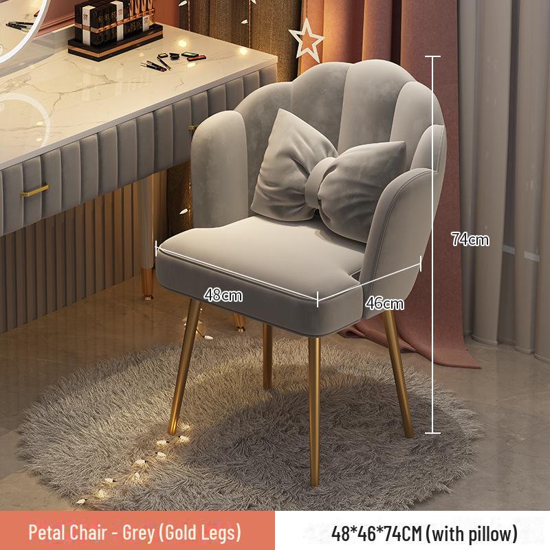 Modern Large Capacity Makeup Vanity with Storage for Bedroom