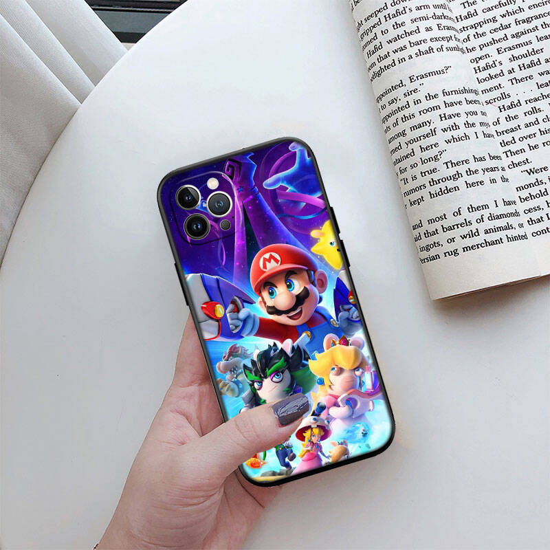 MH85 M-Marios Case for Samsung A06 A35 A25 A24 A15 A05S A05 M55 M35 M15 A02 A12 A13 A10 A16 A20 A30 A22 A31 A32 A33 A42 A50