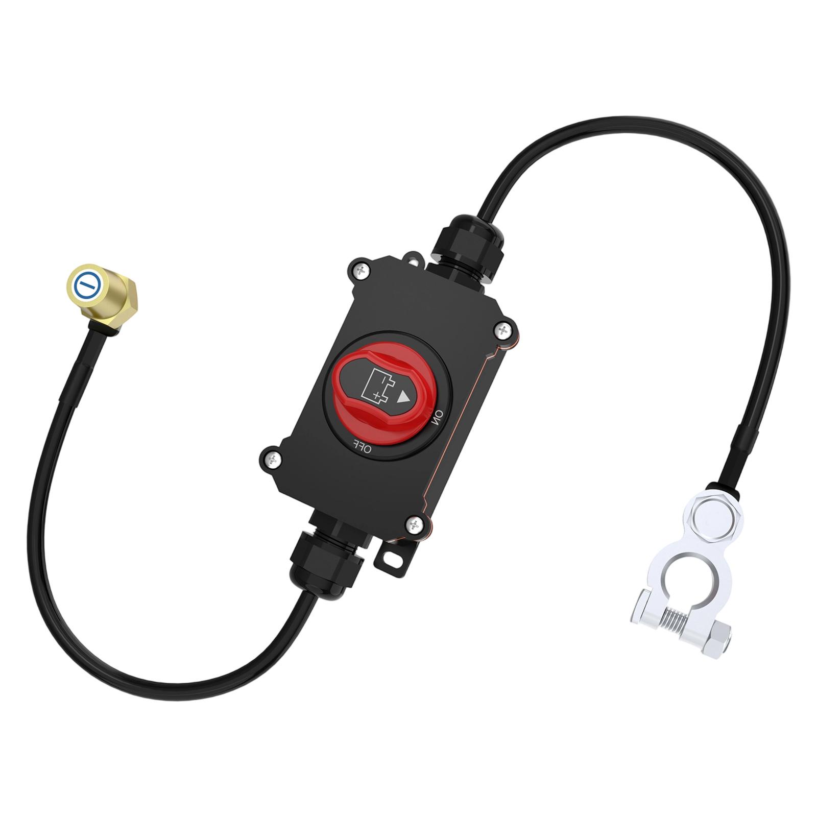 High Current Battery Disconnect Switches 12-24V Isolator Cut Off Switches for Marine Boat Car Truck Campers