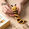Decorative Spiral Wind Hangings Crochet Hanging Kit, DIY Garden Animal Craft Gifts for Adults Ornament Making Kit Adults, Handmade Door Decoration