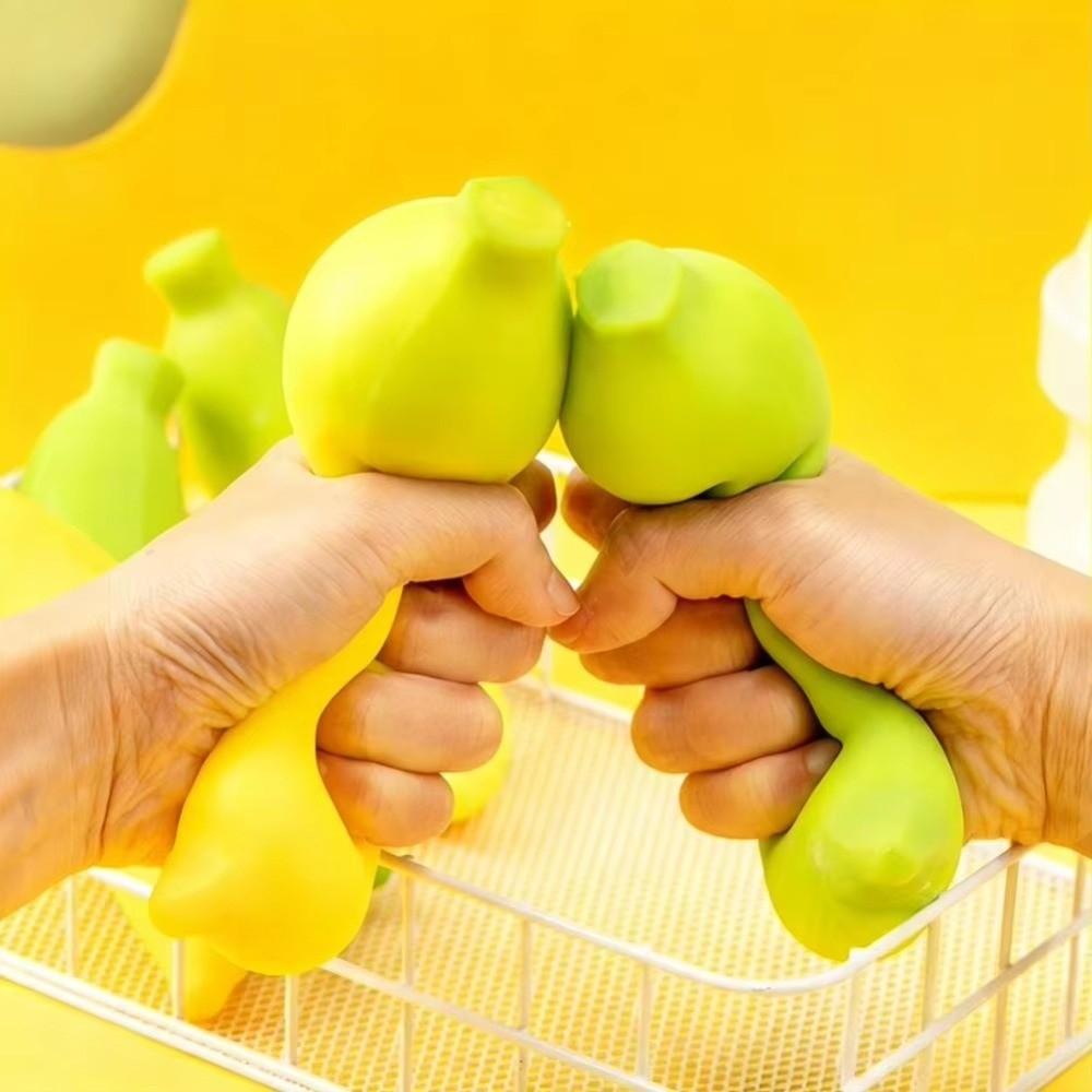 Simulation Banana Squeeze Banana Toys Color Change Fruit Squeeze Toys  for Kids