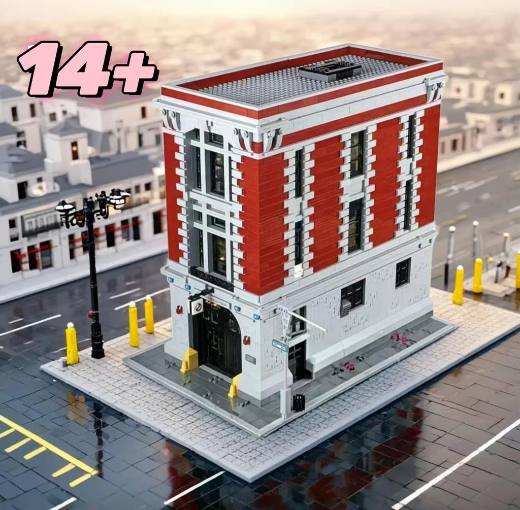 new Home Decor Fire Station 16001 83001 Kit Compatible with 75827 Festival Gifts