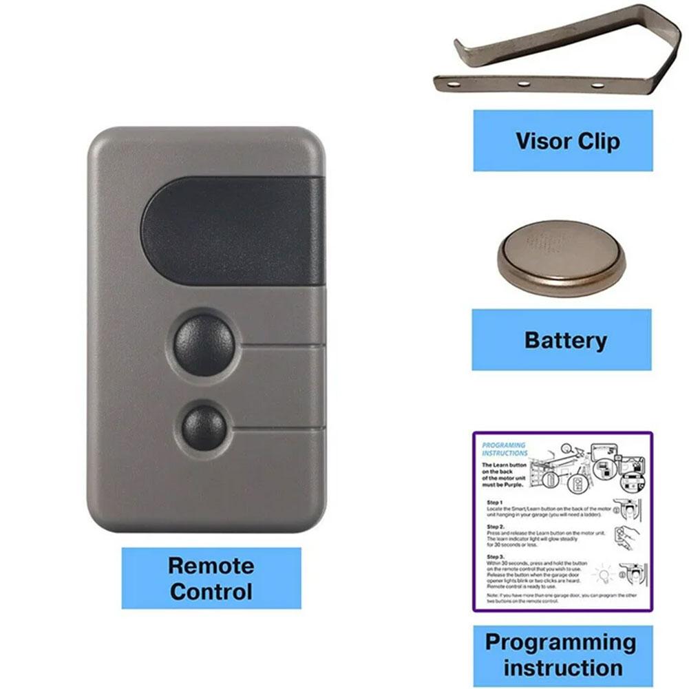 Garage Door Opener Remote Control HBW2028 3-button Design 370LM/371LM/372LM/373LM/ 100in Controlled Garage Door
