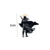 Model Mini Chinese Swordsman Figure Waterproof Cute Garden Miniatures Creative Exquisite Statue Ornament Home