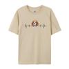 Beagle Heartbeat Cute Dog Tshirt Anime Printed T Shirt Gift Tops T Shirt Discount Cotton Comfortable Tight Unisex