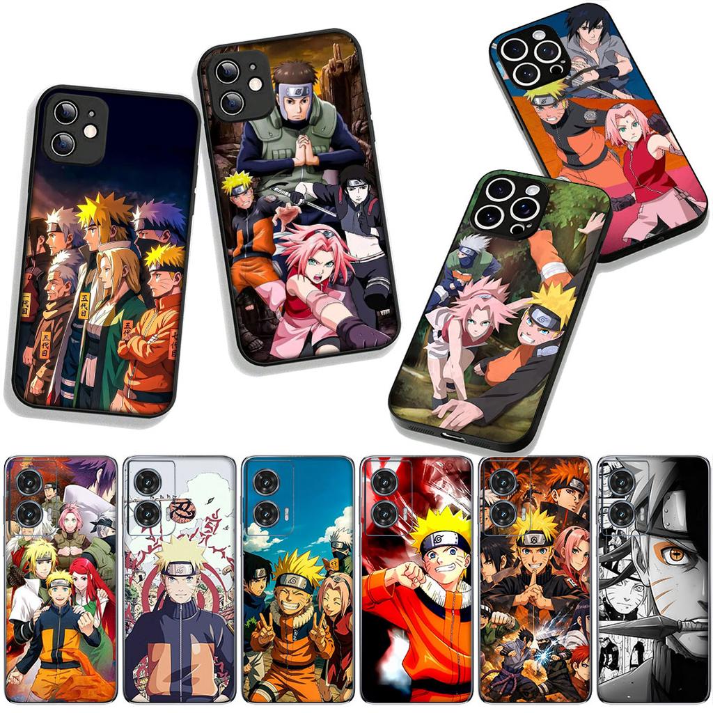 Sasuke Kakashi Narutos Haruno Sakura for Motorola Moto G54 G05 G24 G75 G85 G15 G57 G86 Power Edge 50 30 Fusion neo Pro Case