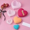 Herzförmige Silikonform Antihaft-Gitterbackform für Pralinen Fudge Kekse DIY Seifenherstellungszubehör Valentinstagsgeschenke