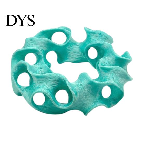 Stable Bottom Decoration for Aquarium 3D Printed Hideout Cave, Wavy Hollow Ring Fish Shrimp Shelter, Landscape Accessories Breeding Hiding Hole Decor,