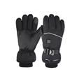 Heated Gloves With 6000mAh Battery 3 Temperature Setting Waterproof Conductive Fingertips For Outdoor Use