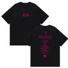 Jul Sommer Baumwoll-T-Shirt Neues Album Juli 2026 Beidseitig bedrucktes T-Shirt Unisex Vintage Harajuku Stil Lockeres T-Shirt Y2K