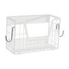 Refrigerator Side Shelf Basket Moveable Seasoning Organization Spice Rack Organizer for Home Cabinet