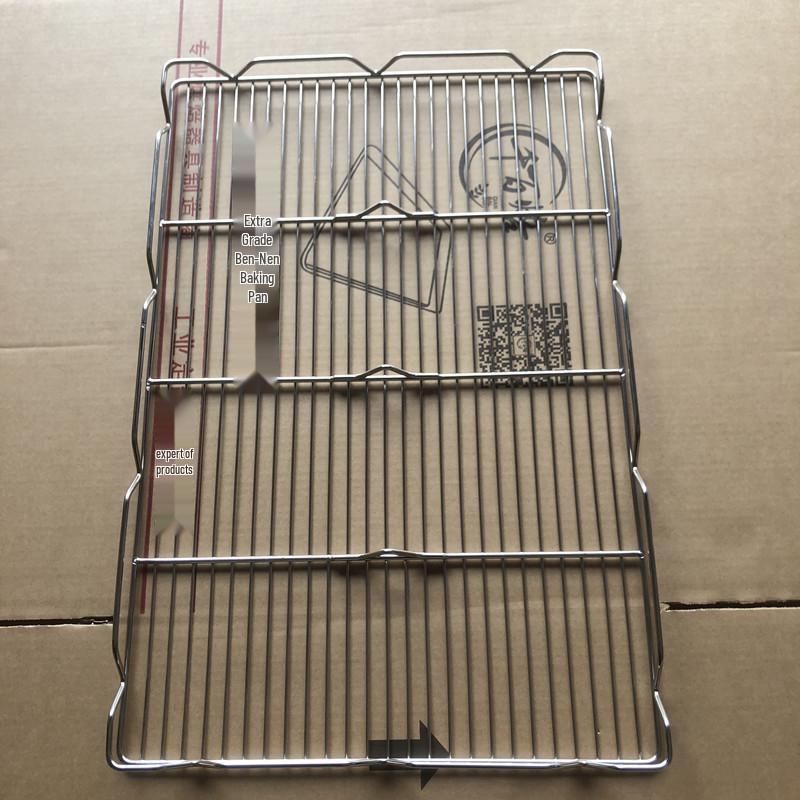 Stainless Steel Bread and Cake Cooling Rack with Flat Feet