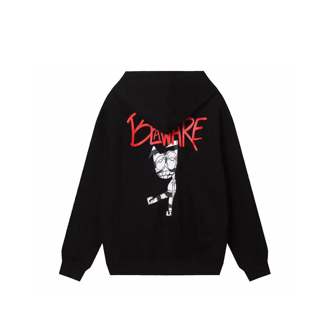 CH Kro Autumn/Winter Horseshoe Sanskrit Zip Hoodie - Unisex Small