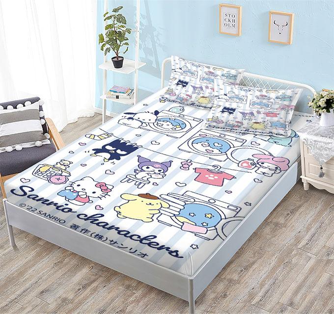 Kompleksowy Polerowany Materac, Nowy Rodzinny Uroczy Kreskówkowy Zestaw Trzyczęściowy Materac Dziecięcy