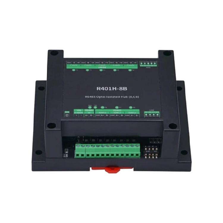 Opt Isolation Enable RS485 Hub Providing Configurable Port and Transparently Data Transfer Enhancing Reliability
