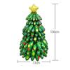 Large Vertical 3D Christmas Tree Decoration DIY Inflatable Splicing Balloons Christmas Tree Home New Year Christmas Decoration.