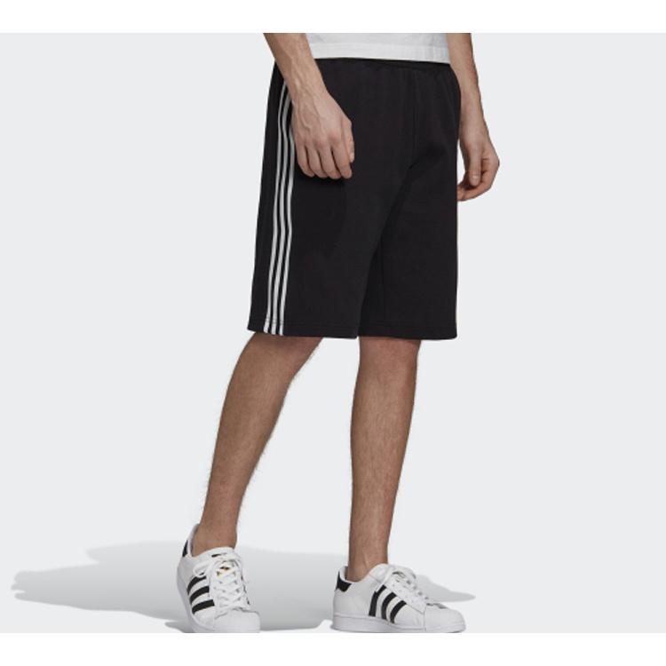 adidas originals Lockup Lng Short Side Stripe Sports Shorts Black Men's FM9878