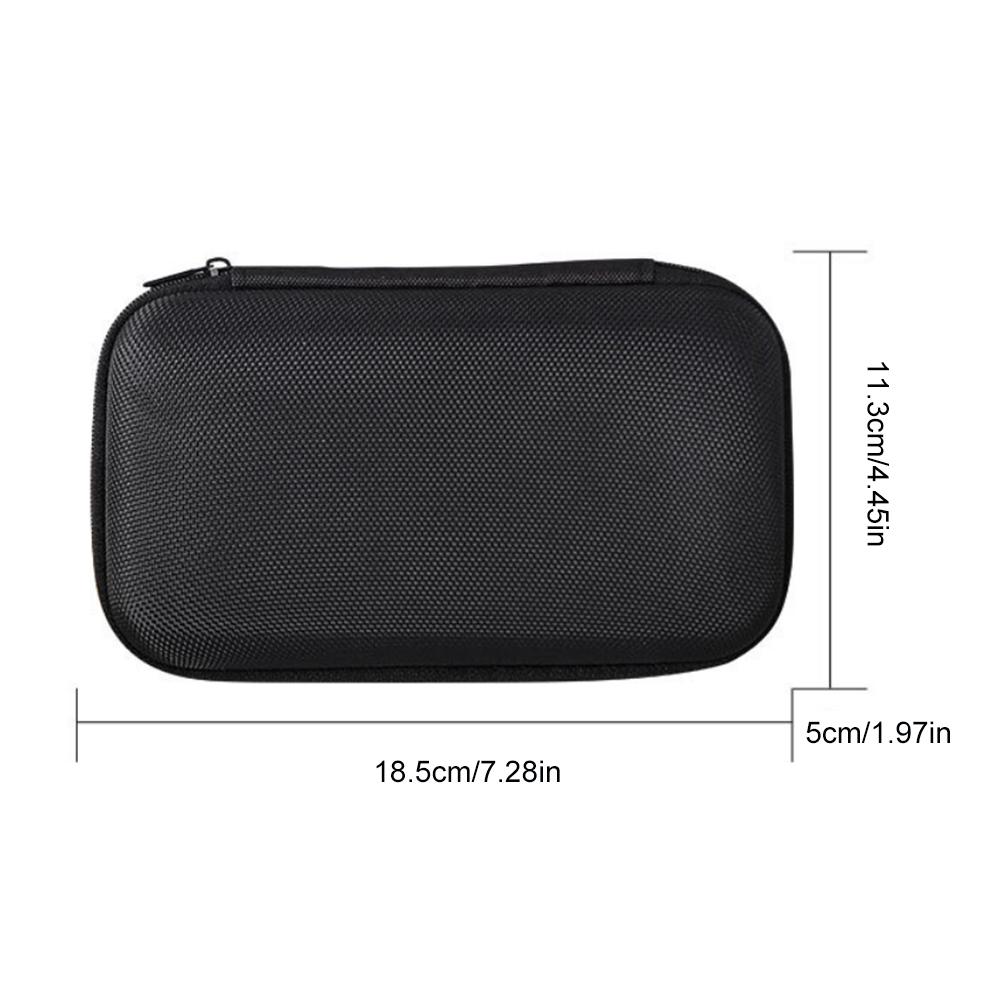 

Чехол для хранения игровой консоли Anbernic RG Slide, портативный дорожный органайзер, ударопрочная сумка для хранения консоли, защитный чехол, подарки чёрный