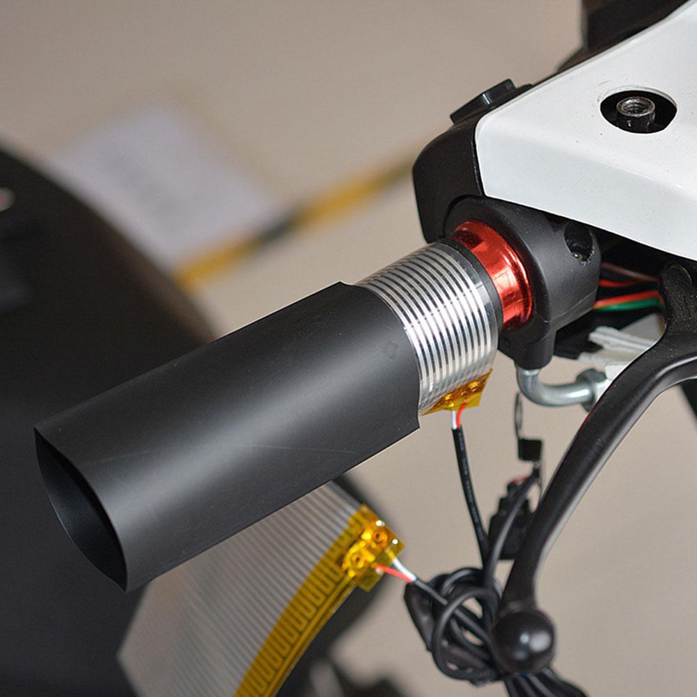 LMoDri Motorcycle Heated Hand Grips E-bike ATV Handlebar Heater Warmer Kit For Harley Suzuki Yamaha Honda 12V