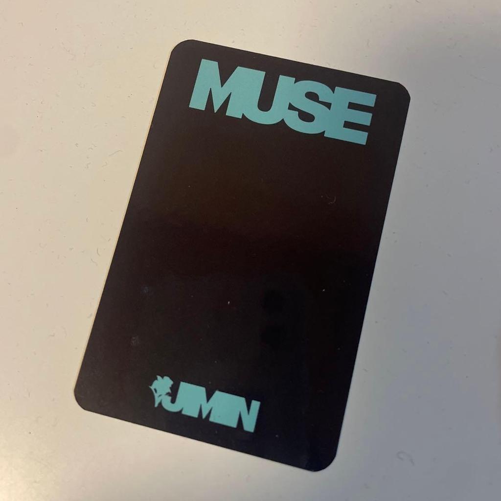 [USED] BTS Jimin MUSE Record Trading Card Bonus Jimin Vinyl LP