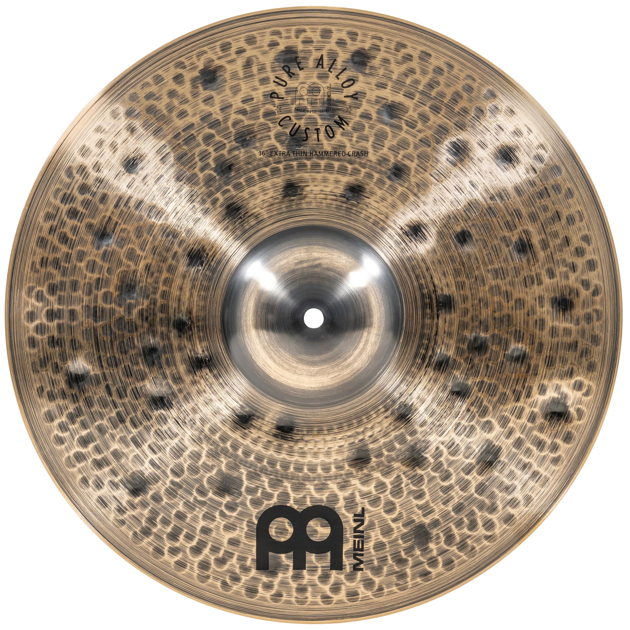 

MEINL Cymbals Pure Alloy Custom Series Crash Cymbals Extra Thin Hammered Crash PAC16ETHC 16 []