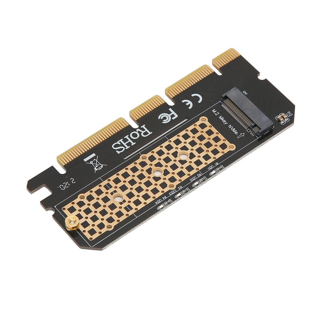NVME Adapter Stable M.2 NVME Key M SSD to PCIe X16 Plug and Play PCIE NVME Adapter for Server Computer