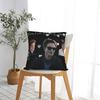 Federa per Cuscino Divertente Edward Cullen Jacob Twilight Copricuscino Morbido Federa Moderna per Sedia Divano Decorazione Casa