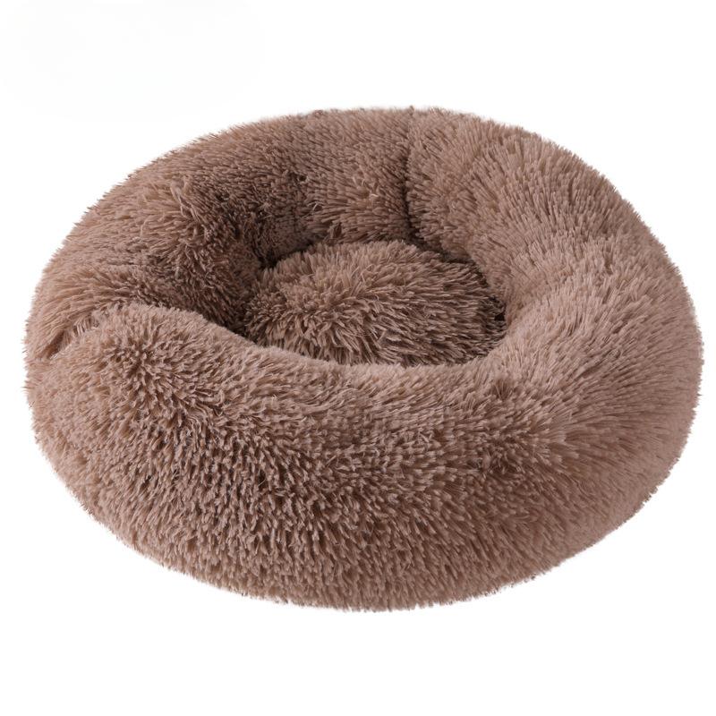 Pet Supplies Plush Winter Round Dog Mat
