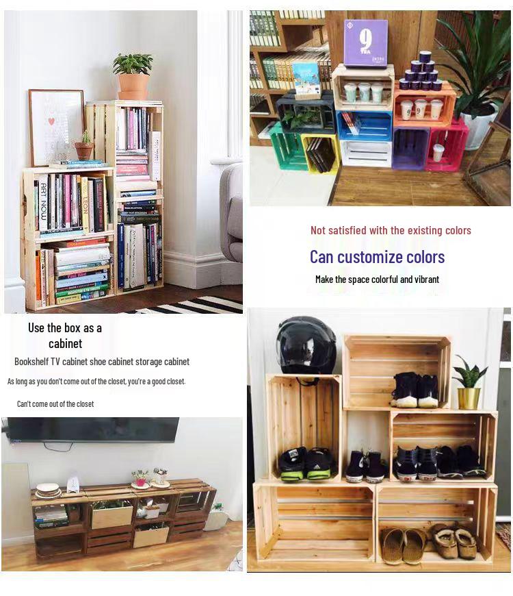 Rectangular Bamboo Bread and Pastry Display Crate