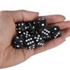 10Pcs 16mm 6 Sided Acrylic Number Cubes Coener Kid Toys for Digital Game Dice