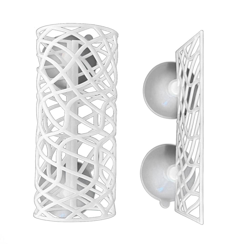 Betta Fish Hideout Tunnel Natural Environment Betta Resting Tube Tunnel with Suction Cup for Resting and Hiding