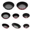 Carbon Steel Egg Tart Molds Non-stick Cake Mold Tartlet Baking Mold  Home