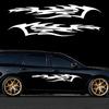 2pcs Car Racing Sports Sticker Auto Vinyl Side Skirts Decal Funny Stylish Graphic DIY Styling Sticker Car Tuning Accessories