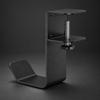 Cast-Iron Desk Hanger with Clamp Multi-Use Desktop Hanging