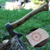 NEW Hand-forged Outdoor Portable Camping T actics Hand-axe Chopping Firewood Woodworking Mountain Axe Cutting