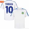 T-shirt Estiva Captain Tsubasa Scuola Nansheng Oliva e Benji Calcio Street Taglia Grande Abbigliamento Sportivo Bambini Top Traspiranti Maglietta