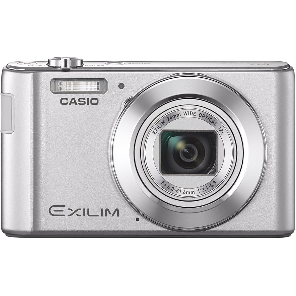 CASIO EXILIM EX-ZS240SR Digital Camera: 12x optical zoom with powerful image stabilization—just p...