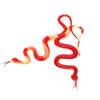 45cm Fake Realistic Rubber Toy Snake Simulation Anaconda Scary Halloween To Scare Birds Props Prank Trick Toy Accessories