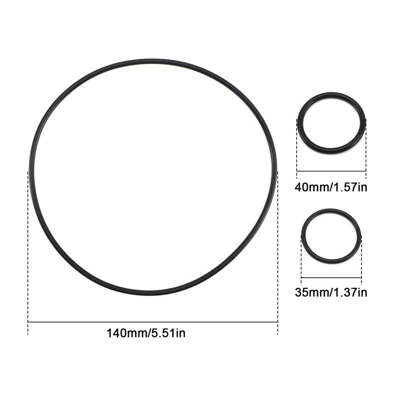 Artudatech Crankcase Breather O-Ring Gaskets for Volvo D11 D13 D16 Engine 21976104 Car Accessories