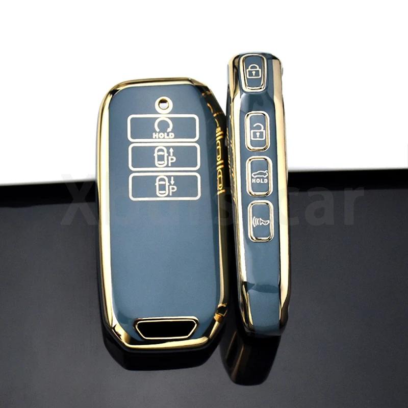 Soft Tpu 7 Buttons Car Remote Key Case Cover For Kia Sorento Mq4 Key High Quality Shell Fob Holder Protector