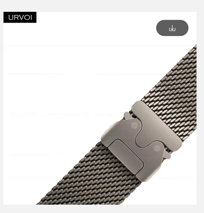 Für XIAOMI Titan Mailänder Armband für Apple Watch Ultra 2 1 Series 10 9 8 7 Naturschwarz Band Mesh-Armband für iWatch Fallschirmverschluss