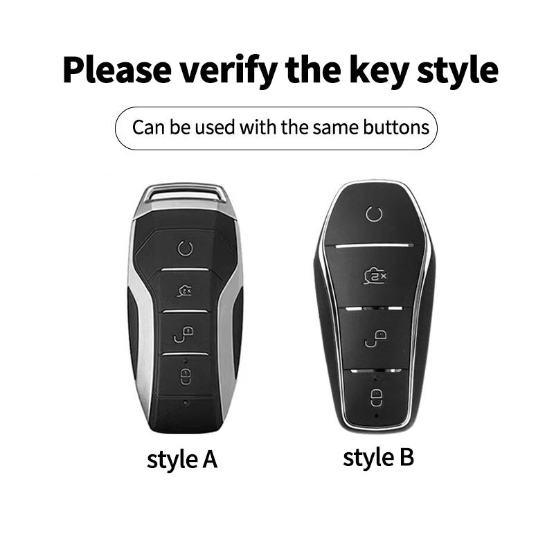 Car Key Case For Byd Qin Plus Ev Car Key Case Song Pro Dmi Tang Seal Dolphin Han Ev And Yuan Plus Car Accessories Interior Shell