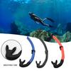 Free Breath Diving Snorkel Tube with Float Mechanism Splash-Guard and Top Valve Designed for Adult Men Women