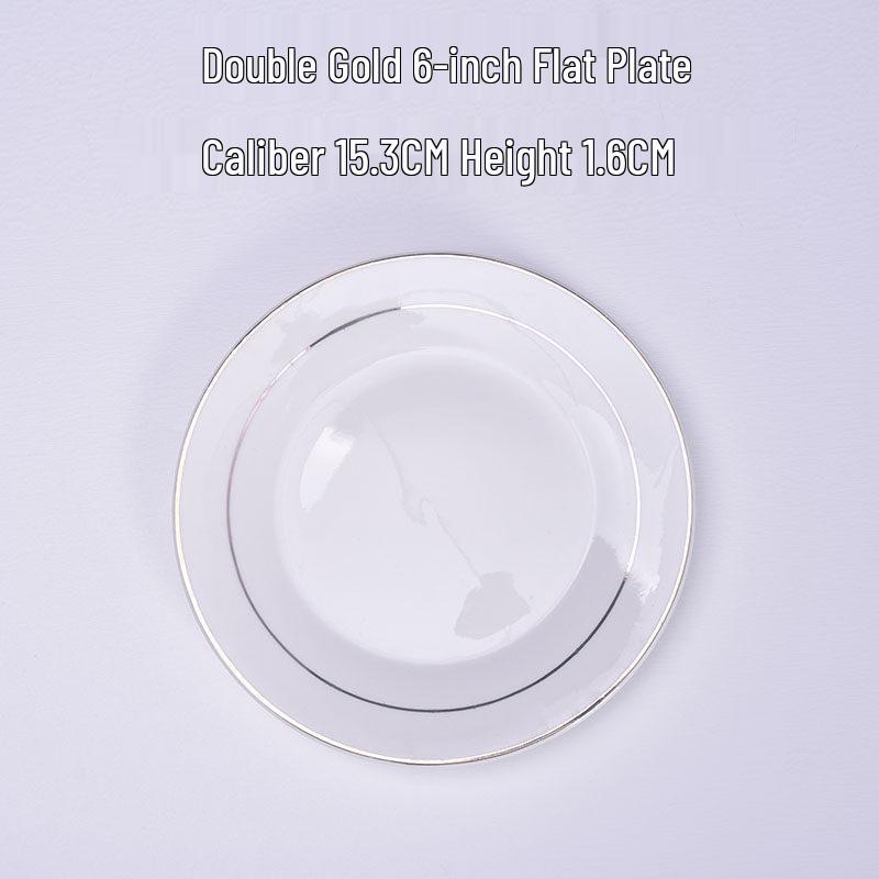 Gold-Trimmed Ceramic Water-Bath Stew Pot with Lid - Includes Egg Steaming and Bird's Nest Bowls, Round Soup Cooker for Home or Hotel Use.