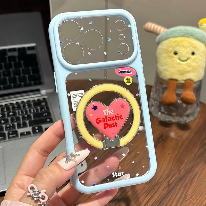 Love bracket, large window, suitable for Apple 11pm mobile phone case, high value for girls 11/11 Transparent 11/11