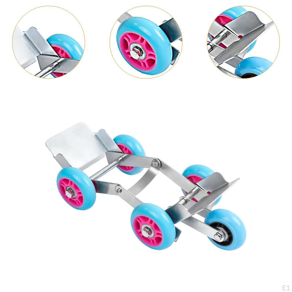 Wózek do podnoszenia przebitej opony Wózek awaryjny Rolka Przenośny Profesjonalny Przyczepa do transportu motocykla