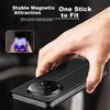 Zhilangni Magnetic Smart Flip Case for OPPO Find N5 Foldable Phone, Full Protection Genuine Leather Anti-Drop Stand Cover for Men And Wome